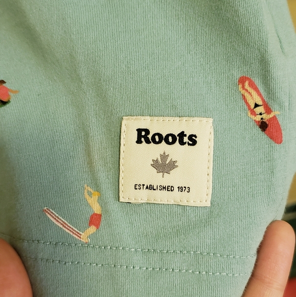 Roots Mens Surfer T-Shirt - Picture 3 of 4